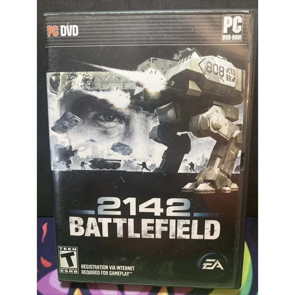 Battlefield 2142 PC DVD-ROM Video Game EA Complete w/ Manual